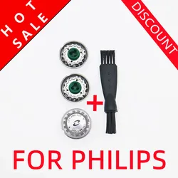 3pcs Replacement Shaver Head for Philips Norelco AT811 AT814 AT890 AT891 AT893 AT910 AT911 Razor Spare Head