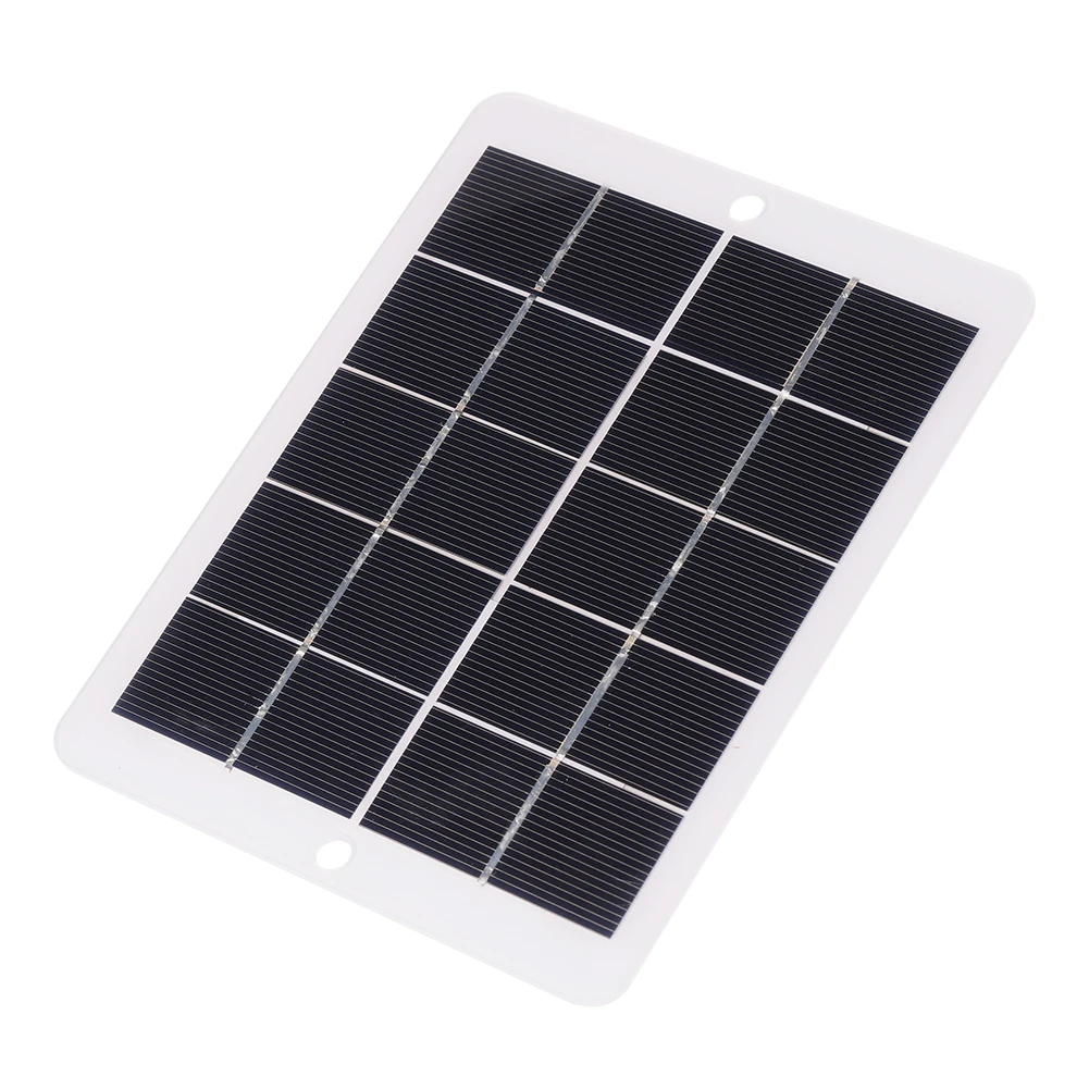 3W 5V Polysilizium Reise DIY Solar Ladegerät Generator Power Bank USB Solar Panel