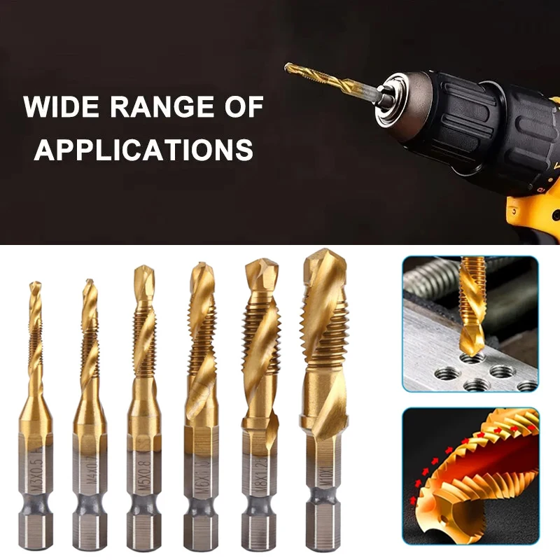6Pc High-Speed Stee… - image