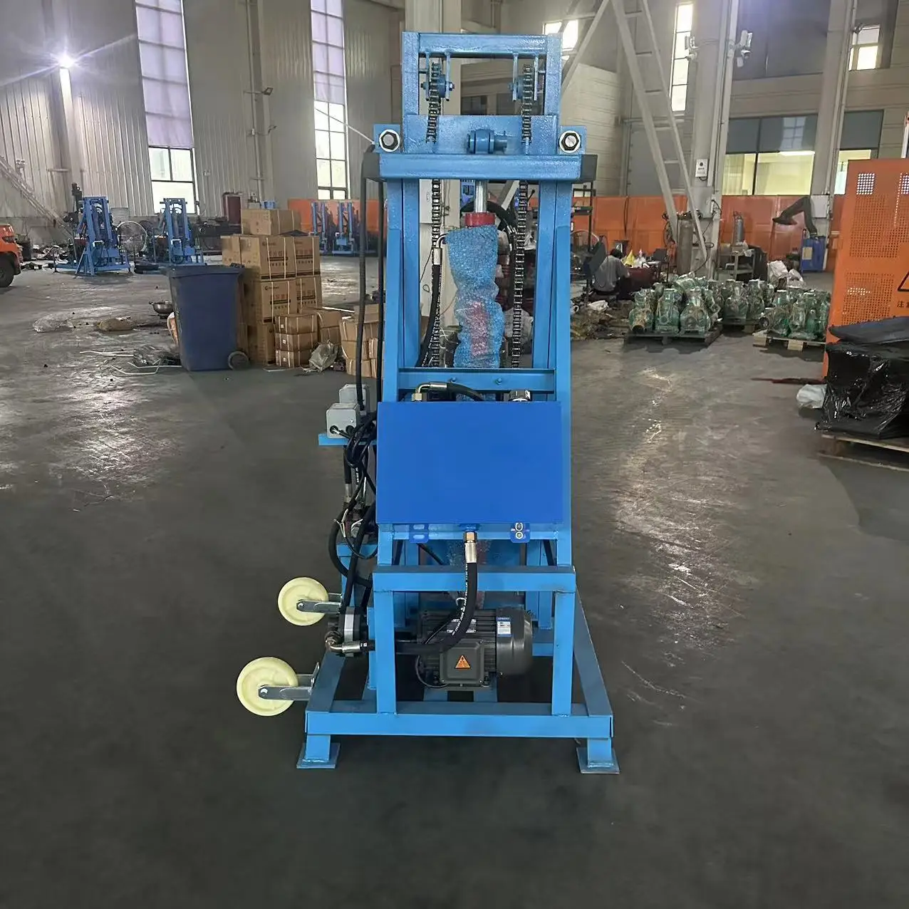 カスタマイズ可能な操作が簡単なRLD100E小型電動掘削機（水井戸用）