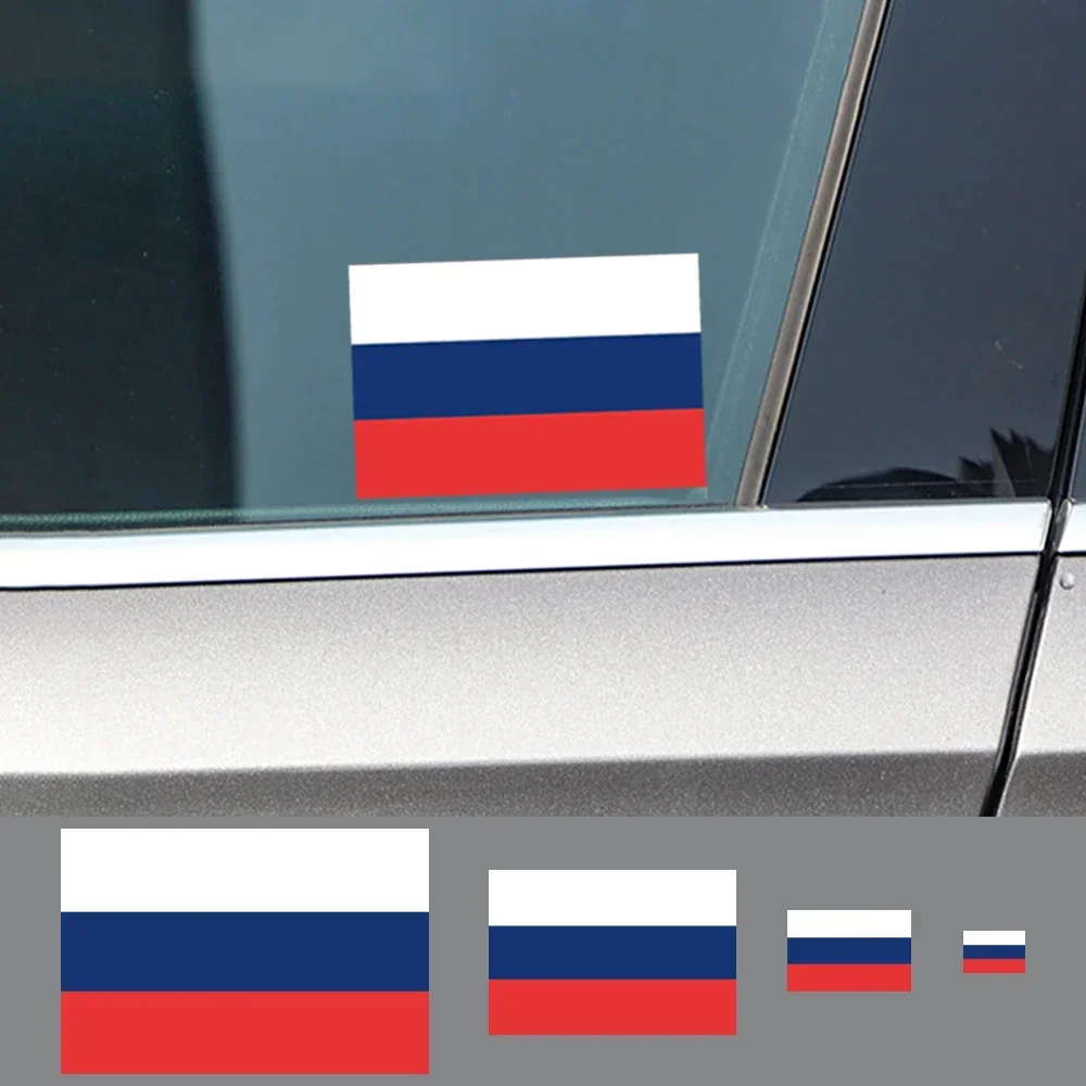 

Набор из 3 наклеек с российским флагом на автомобиль, виниловые наклейки на лобовое стекло, аксессуары для авто из ПВХ для Lada, Chevrolet, Chery, Gazel, Haval, Geely