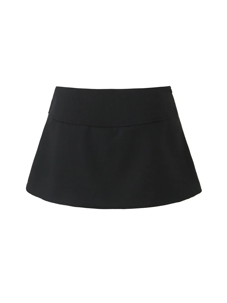 Suninbox 2024 Korean Dongdaemun High Quality Clothing Sweet Bow Pleated Skirt Sexy Super Short Skirts Y2K Skirts Women