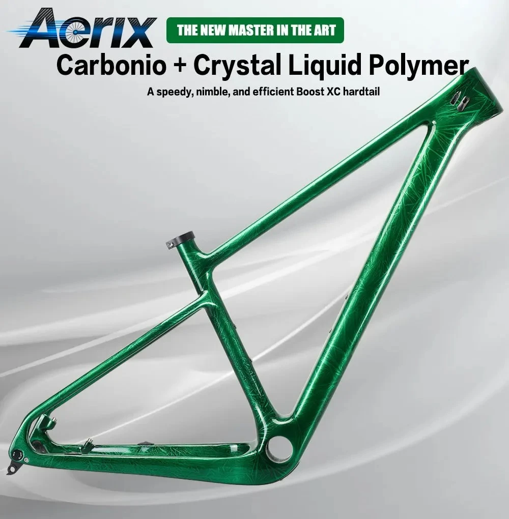 Full Carbon Mountain Bike Frame 29er Hardtail XC MTB Frame PF30 Bottom Bracket 142x12mm Thru Axle Quick Release Disc Brake