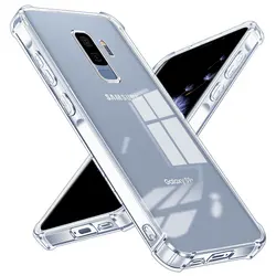 Phone Case For Samsung S9 Plus S8 Plus Shockproof Case For Samsung Galaxy S9 S8 S9+ Transparent Soft Silicone Back Cover Capa