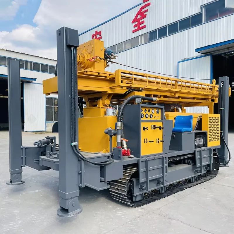 Crawler Pneumatic Water Well Drill Rig 200m Deep Air Boring Machine For Sustainable Agriculture Water Resource Management