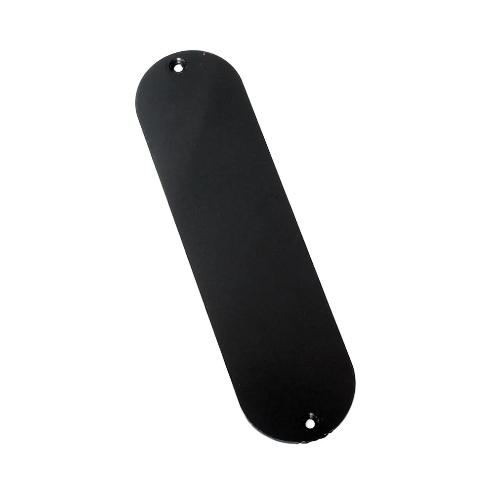

Black Plastic Control Plate for Electric Guitar Bass Smooth Edge Screw Holes Durable Replacement Parts Guitar Bridge Switch