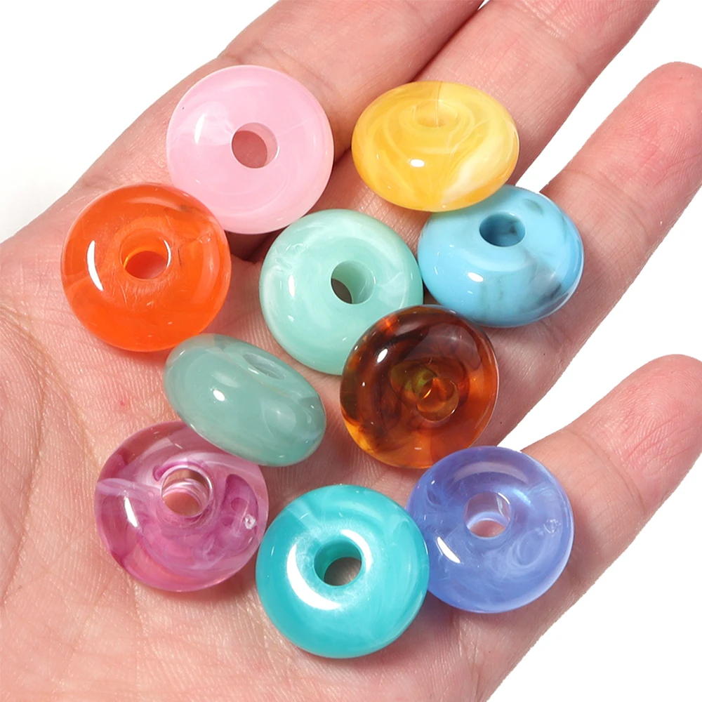 10개/세트 18X8.5mm 아크릴 비즈 마블 무늬 투 - Vintage Collectible Marbles 리뷰 및 가격