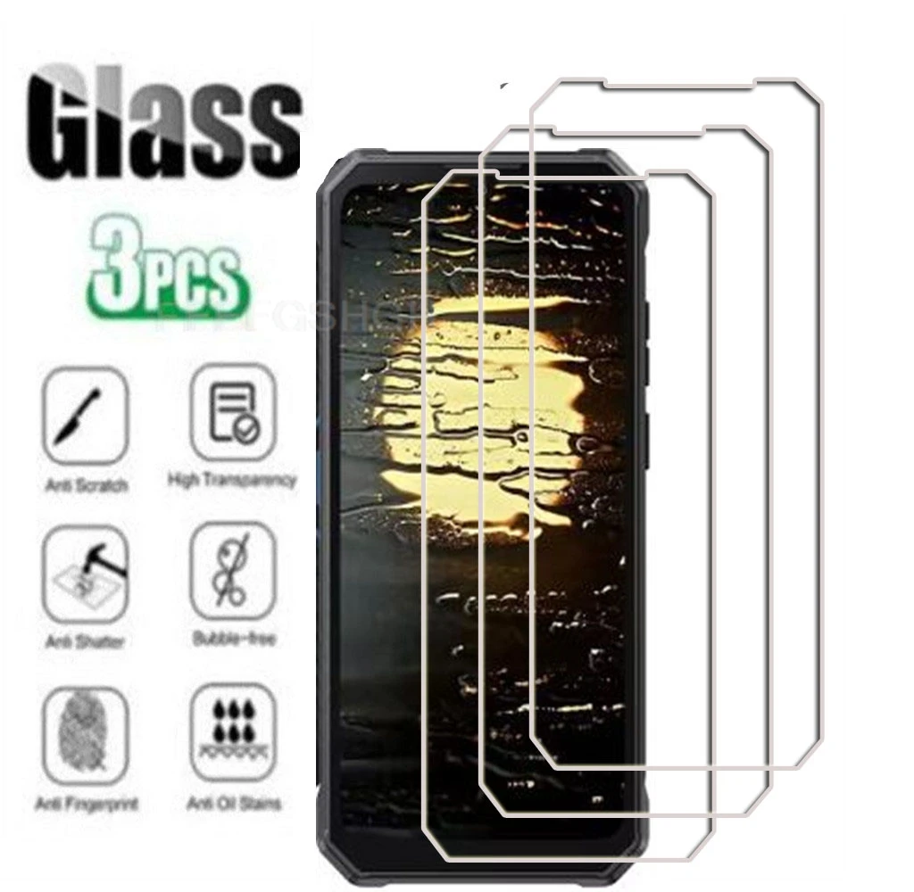 3 Pcs 9H Protective Glass FOR FOSSiBOT F105 6.75