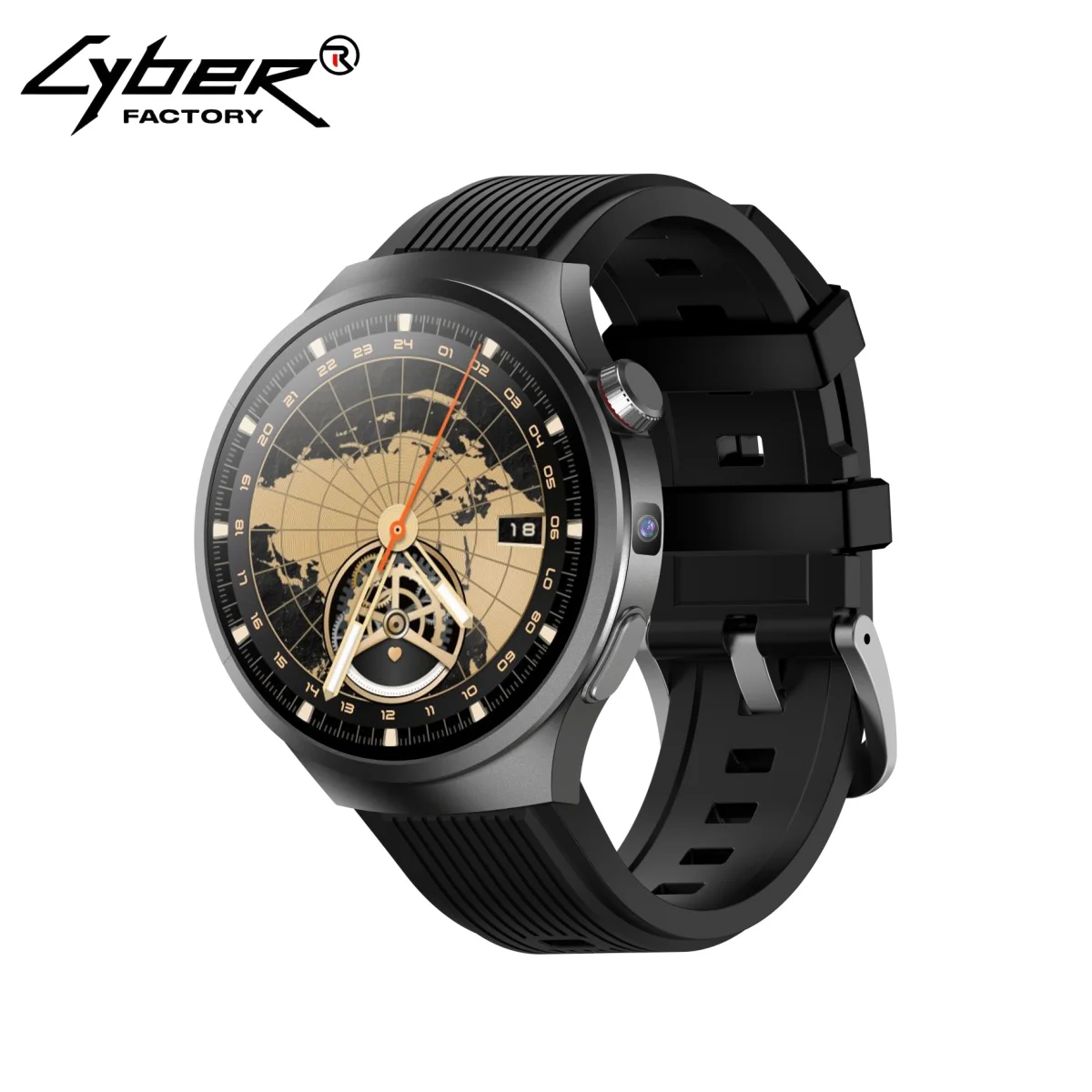

VP30 Smartwatch Android 10.0 4G Full Netcom 1.75 inch Amoled 500W HD Camera Health Monitoring GPS WIFI Global Call Smart Watch