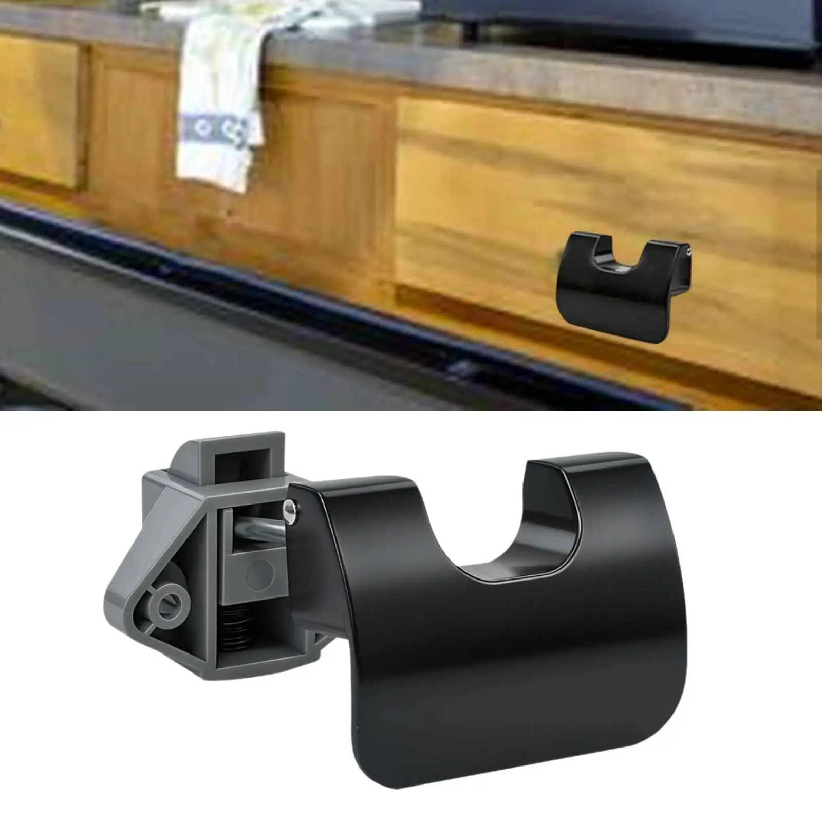 Universal RV Handle Lock Sturdy Cabinet Drawer Lock Hardware for Boat Van Home Office Applications
