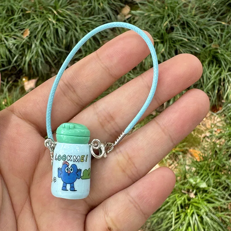 Mini bottiglia d'acqua per casa per bambini, tazza d'acqua, tazza isolante modello OB1 Labubu accessori per bambole decorazione per bambole fai da te in miniatura