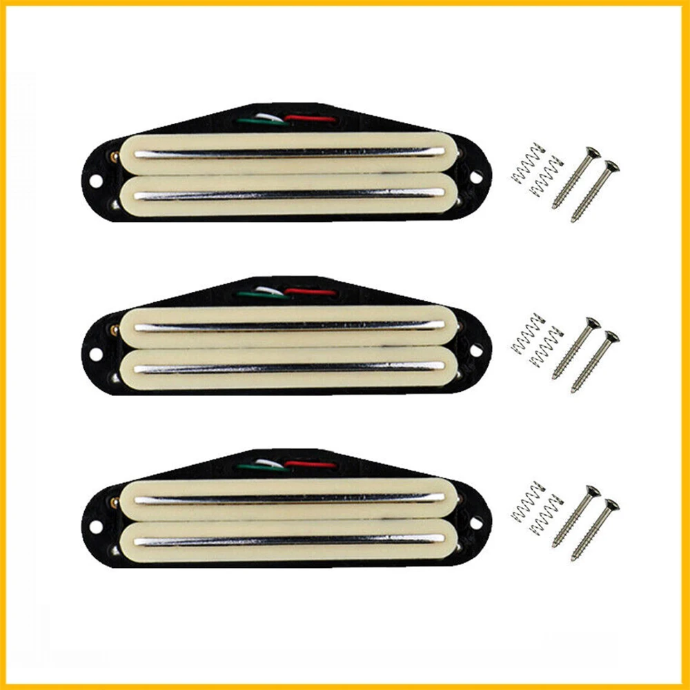 1-3 PCS for ST SSS Electric Guitar Pickups Hot Rail Humbucker Magnet Ceramic Accessory