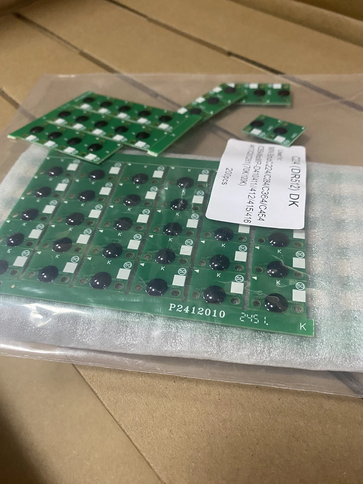 

20 чипов барабанного картриджа DR512 DR-512 для Konica Minolta Bizhub C224 C284 C364 C454 C554 C 224 284 364 454 554 Блок изображения