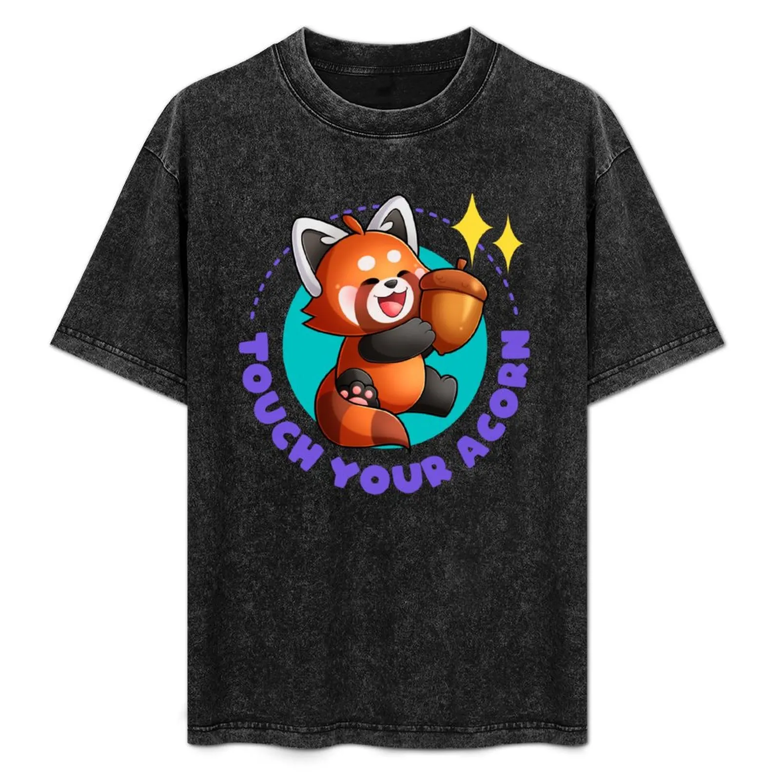 

Touch Your Acorn T-Shirt Plus Size Outdoor Casual Top