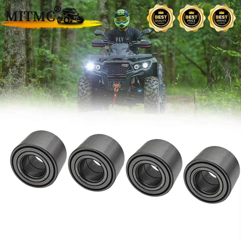 4PC DAC306342 Wheel Hub Bearing for Odes UTV 800 ATV650 ATV 800 1000 X2 X4 Dominator 650 Quad ATV800 Liangzi 09560306342