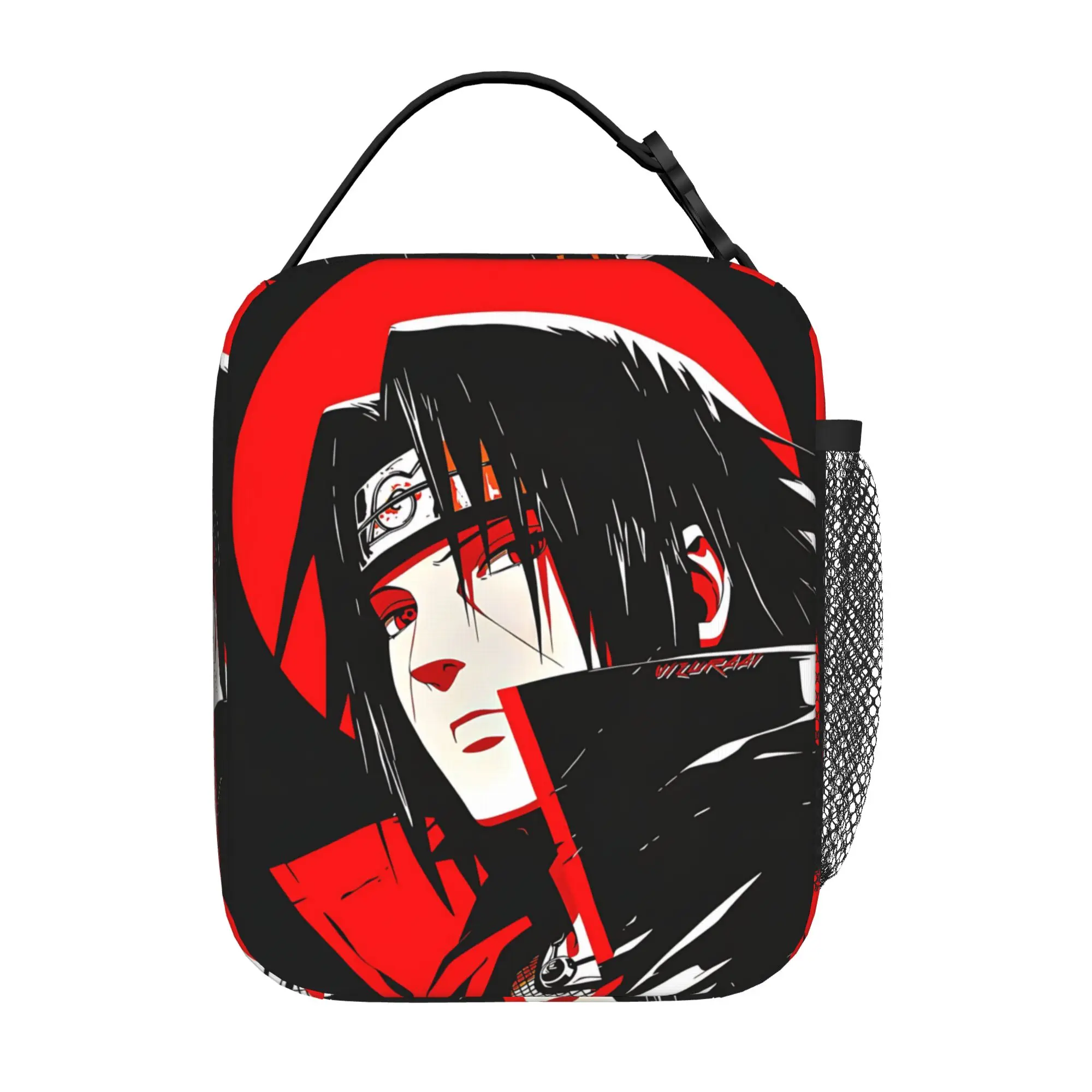 Naruto anime comic Insulated Lunch Bag Ice Pack Rice Bag  bolsa Student Bento Lunch Handbag Insulation