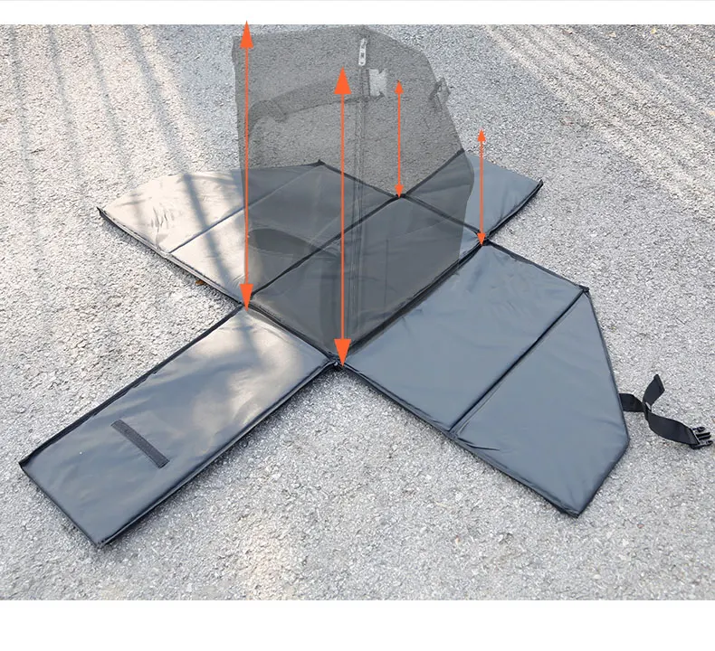 Tragbare Faltrad Lagerung Box Für Brompton Staubdicht Wasserdichte Box Auto Stamm Transport Lagerung Box – Detail 9