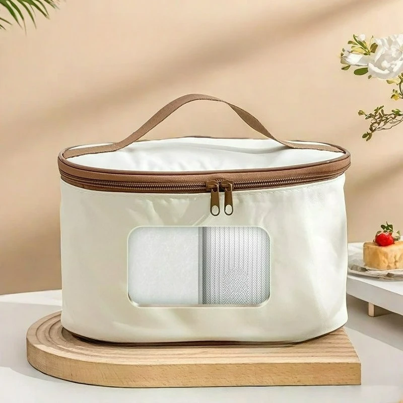 1 Stück Isolierte Tasche, Lunchbox-Tasche, Tragbare Isolierte Tragetasche für Büroangestellte, Spezielle Lunch-Tasche für Bento-Boxen mit Reis – Detail 5
