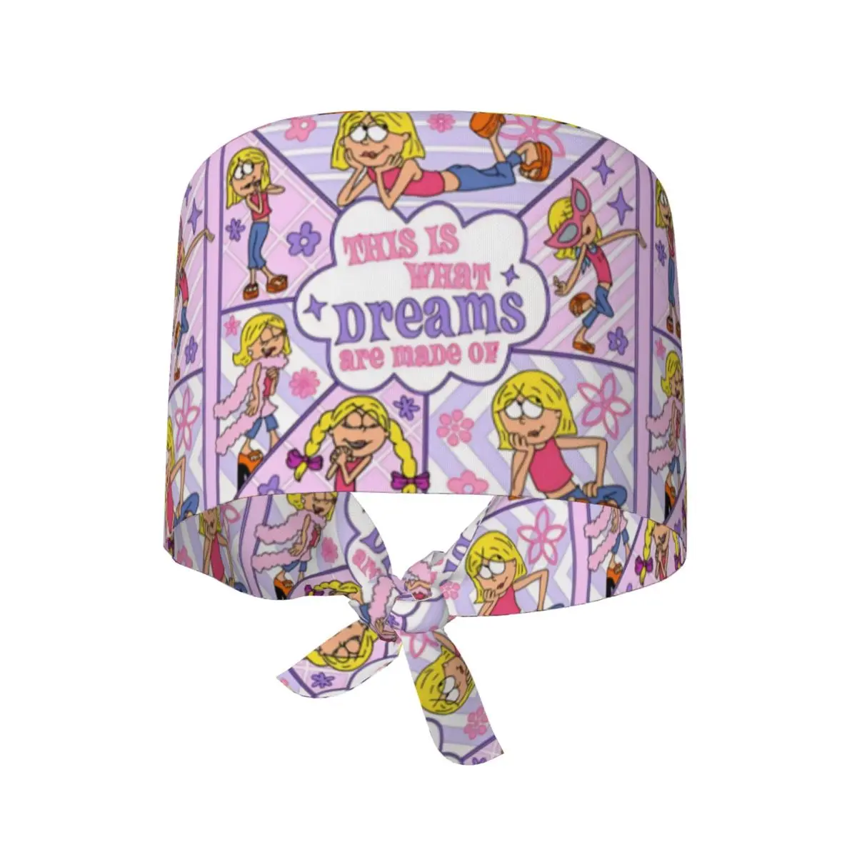 Nurse Hats Lizzies Cartoon McGuires Work Scrub Cap Trendy Medical Cap For Women and Men Long Hair Design Working Caps