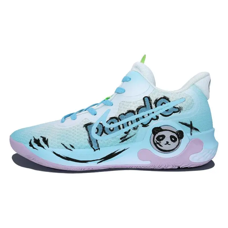 

[На заказ "Дикая панда"] Винтажные баскетбольные кроссовки Nike KD Trey 5 IX унисекс средней высоты синий черный/белый