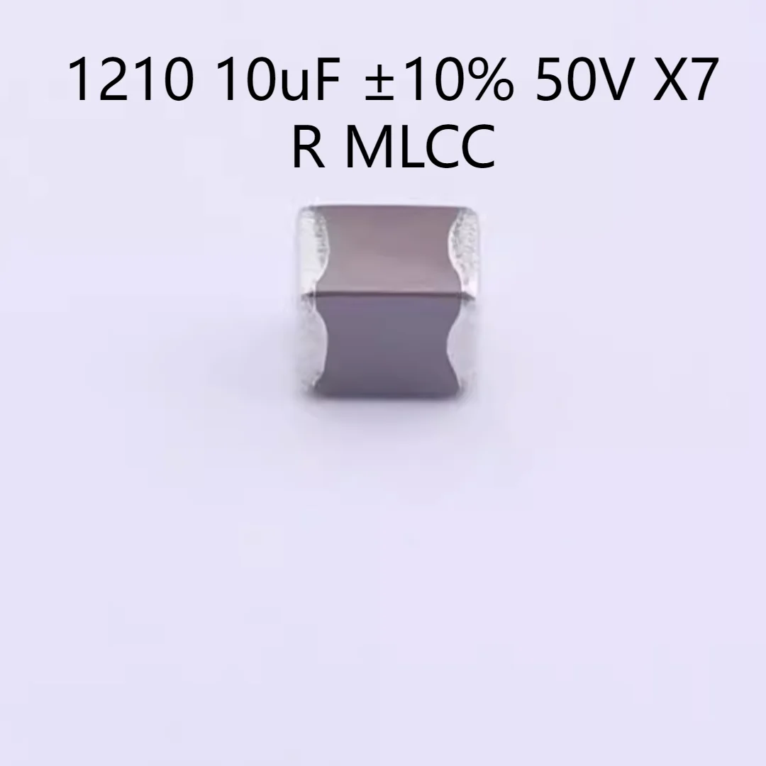 

1000PCS/LOT C3225X7R1H106KT000E Capacitor 1210 10uF ±10% 50V X7R MLCC