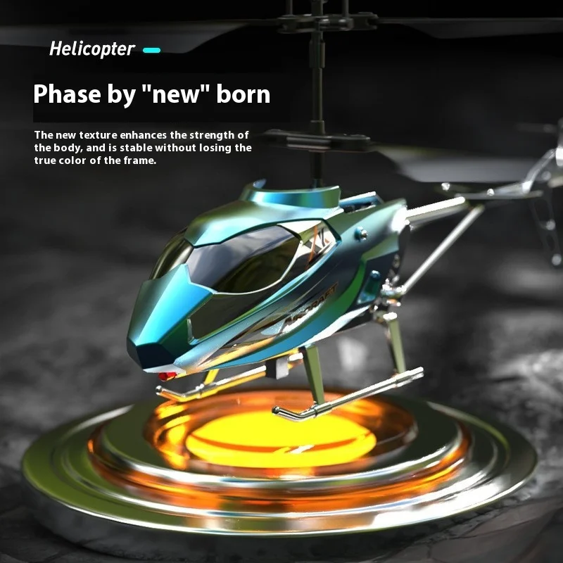 Rc Helicopters 3.5-Ch Rechargeable Drop-Resistant Anti-Collision Remote Control Aircraft Electric Toys