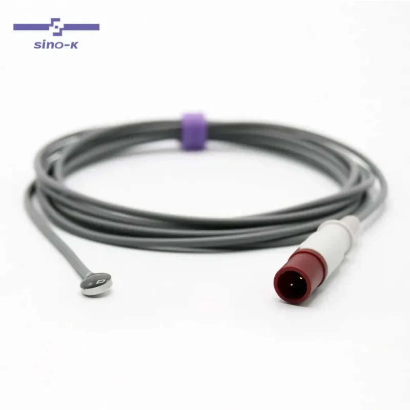 

PH compatible reusable temperature probe 21078a for adult surface, 3m-