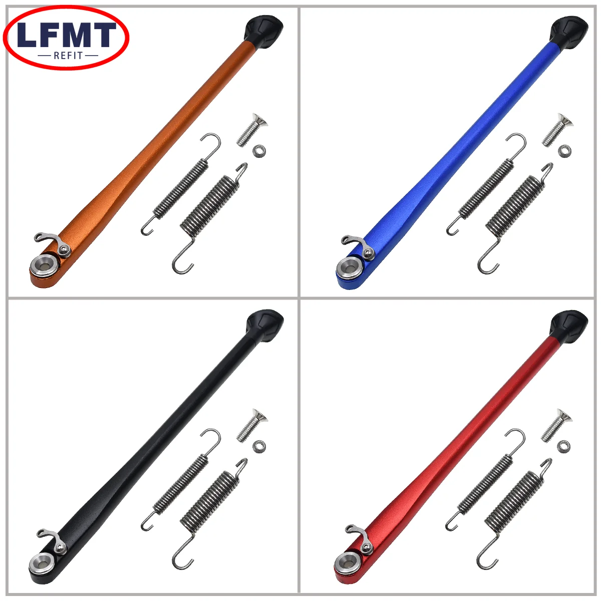 حامل جانبي لوقوف السيارات للدراجات النارية مع مجموعة زنبركية لـ KTM XC XCW XCF XCFW EXC EXCF 2008-2025 لـ Husqvarna TE FE TX FX 2012-2025 #6