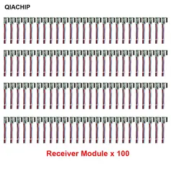 100pcs 433.92Mhz Universal Wireless DC 3.6V-24V Remote Control Switch 1 CH RF Relay Receiver LED Light Controller DIY Kit