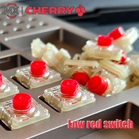 CHERRY Low Red Switch Fast Trigger Linear Factory Lubrication HIT BOX Stable Mechanical Keyboard Switches for QANBA DOIO 8BITDO