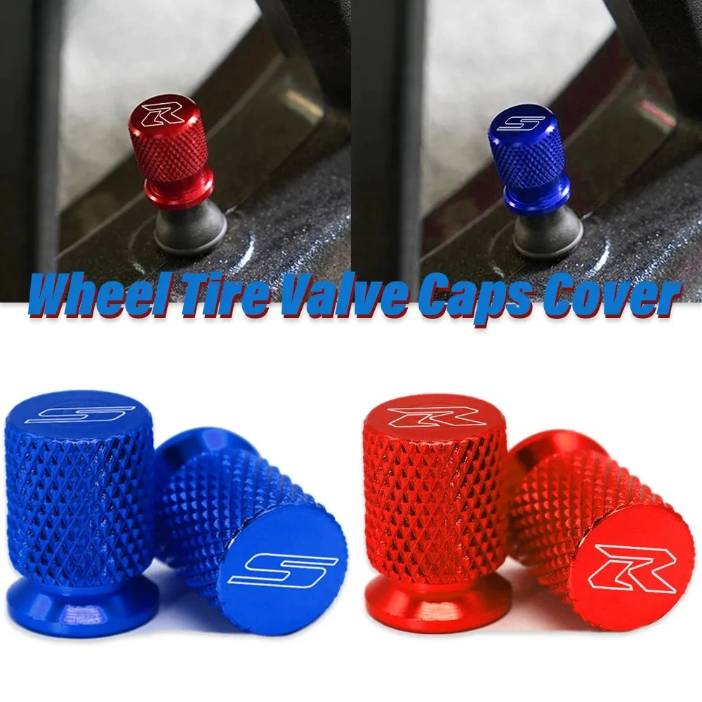 

For Suzuki GSXR 750 600 1000 125 150 GSXS 750 125 150 1000/F1998-2025 GSX-R GSX-S Motorcycle CNC Wheel Tire Valve Caps Cover