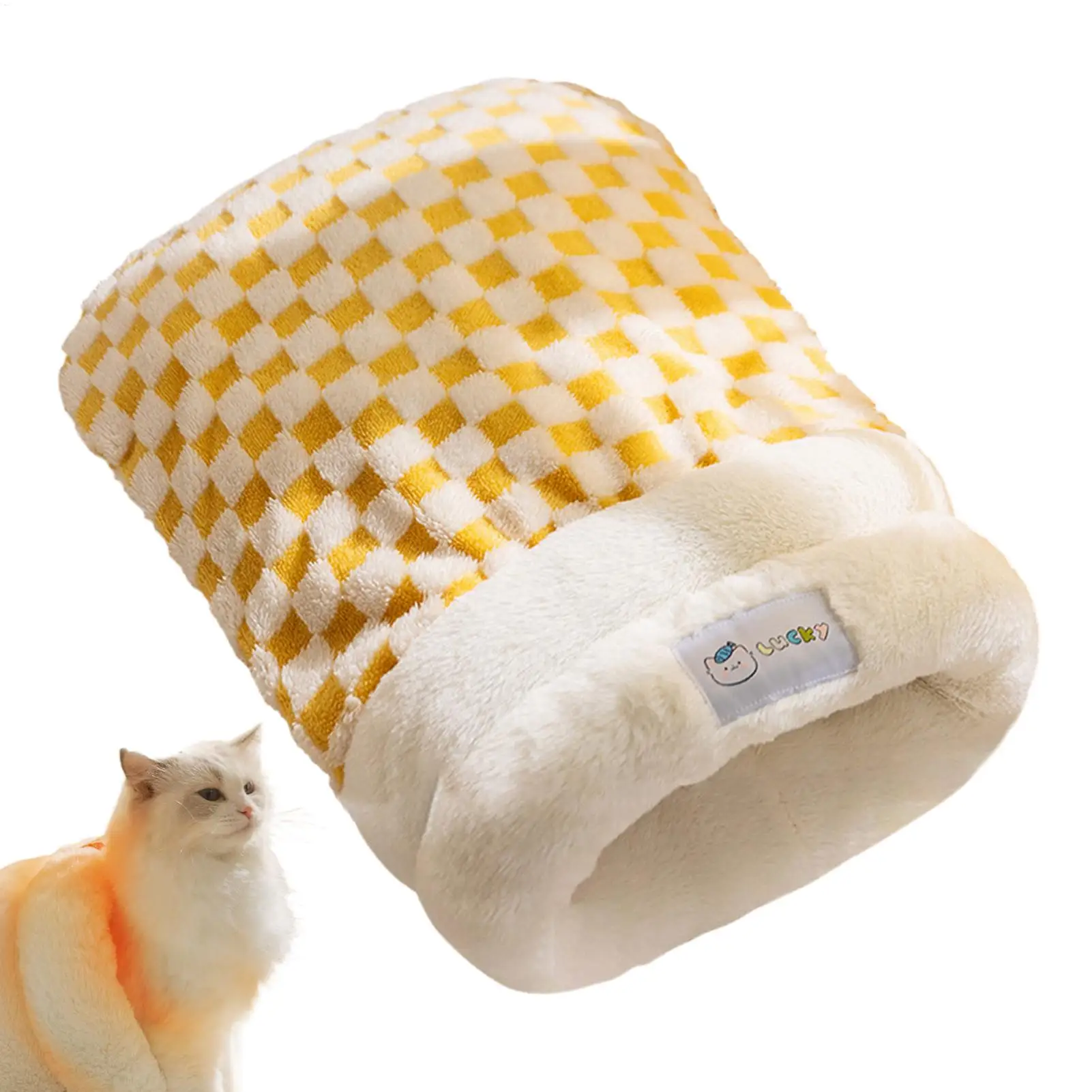 Katze Schlafsack Winter Katze Bett Herbst Warme Dicke Haustier Höhle Für Kleine Tier Kätzchen Welpen Ruhen Spielen Outdoor Wohnung Reisen