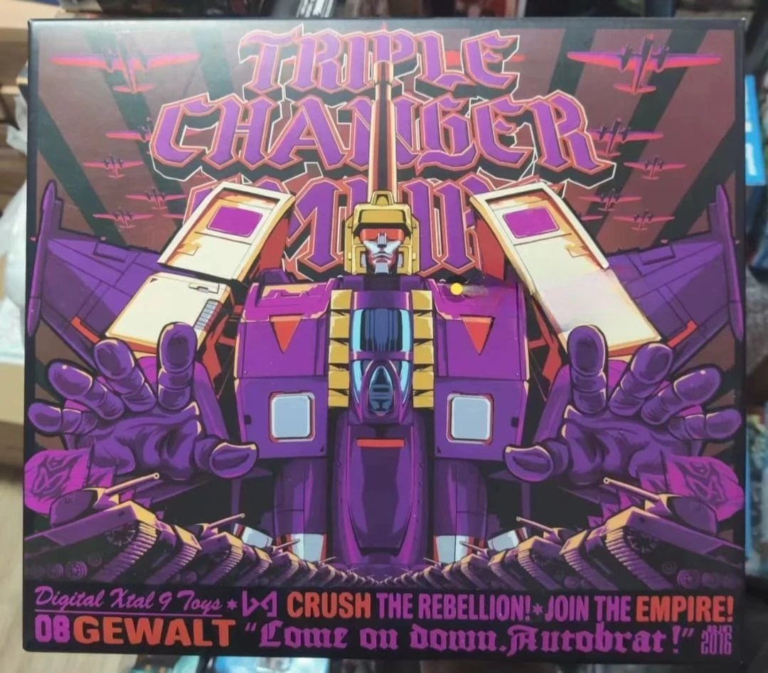In Voorraad Transformatie G1 DX9D08 Wegalt MP Blitzwing Versie Tres Veranderingen Lucht Vliegtuig Model Model Figuren van Speelgoed Verzamelen Geschenken