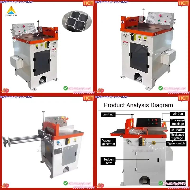 2026Hot Aluminum Cutting Machine, Aluminum Circular Saw Machine, Aluminum Tube Profile Cutting Machine