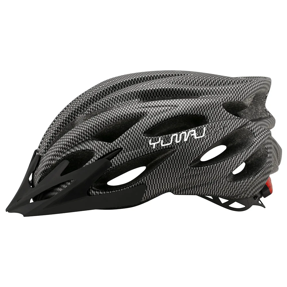 230g YUMAJ Ultraleichter Helm für Straße und Berge, Integral geformt mit abnehmbarem Visier, Fahrrad-Rücklicht-Helm CB-26 – Detail 3