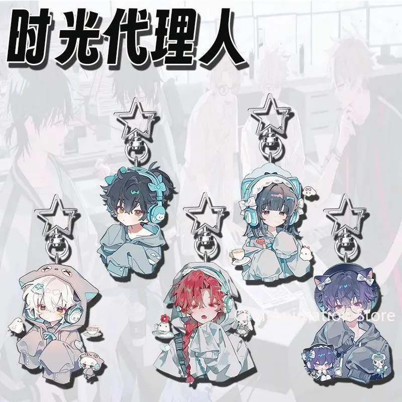 

5 шт. LINK CLICK милые акриловые брелки аниме Lucas Charles брелок для ключей сумки автомобильные ключи кулон детские подарки на Рождество и день рождения