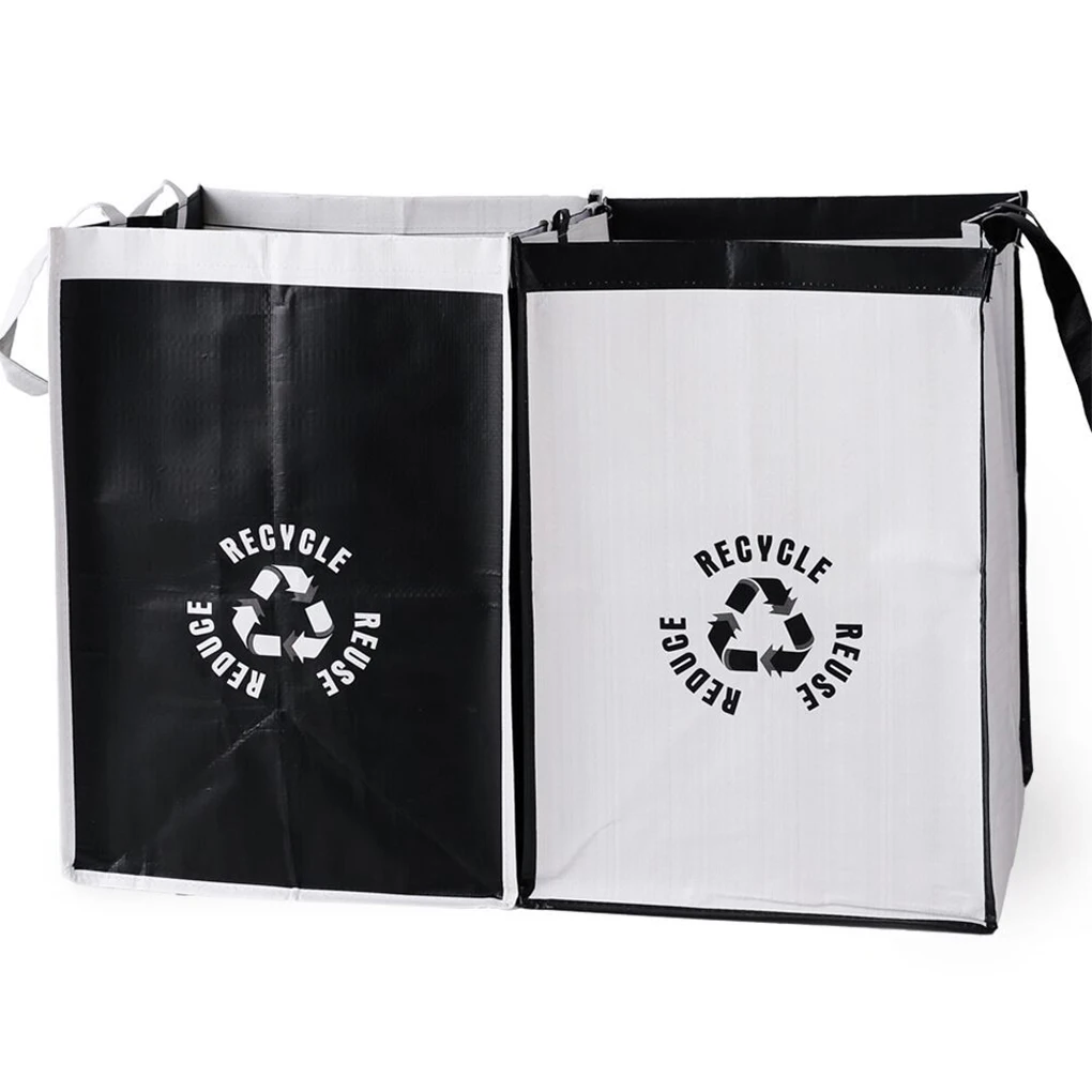 Stylish And Practical Recycle Waste Bag For Kitchen Trash Sorting Ergonomic Affordable Eco-friendly