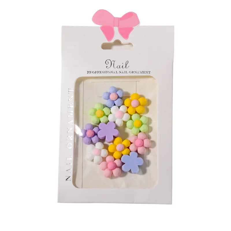 12pcs/set 3d Flower Cartoon Nail Art Decorations Luxury Nail Charms Flowers Nails Art Design Suplies Accesoires Charms for Nails