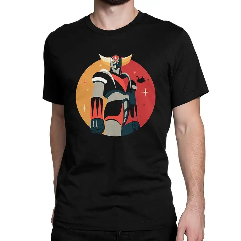 Camiseta Ufo Robot grandizer para hombre y mujer, tallas