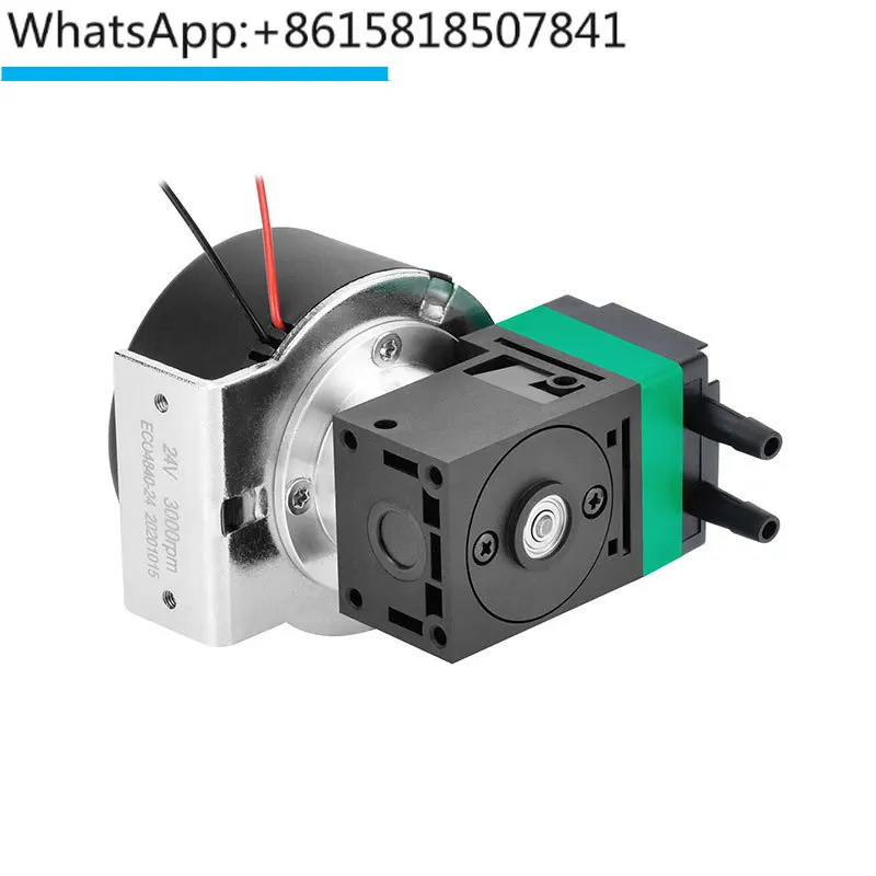 Diaphragm liquid pump self suction small water pump 12V corrosion-resistant brushless 24V small vacuum pump