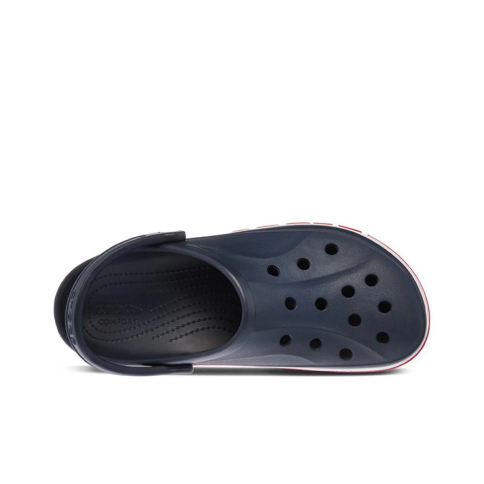 Crocs Bayaband Everg-Sandales décontractées unisexes, chaussures de plage respirantes, chaussures d\'extérieur à enfiler, parka fermée, originales,