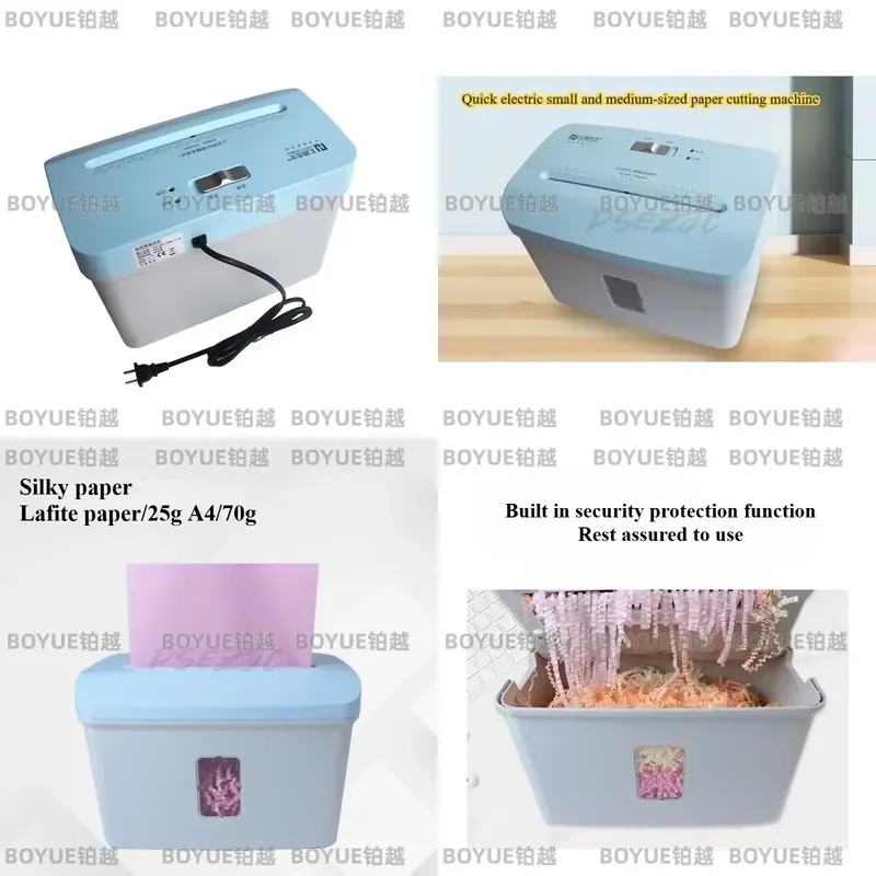 Electric Paper Cutter 110V Small Medium Size Precision Trimmer for Office Home Craft Grass Cutting Machine Heavy Duty Sharp