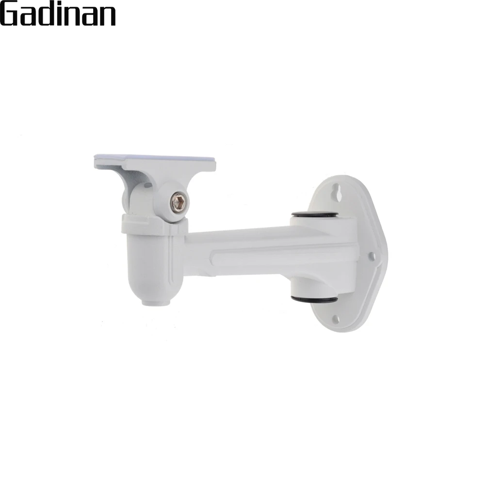 

Gadinan Bracket Accessories Indoor Outdoor Aluminum Metallic Silver Bracket for Bullet Camera CCTV IP Camera Wall Mount Stand