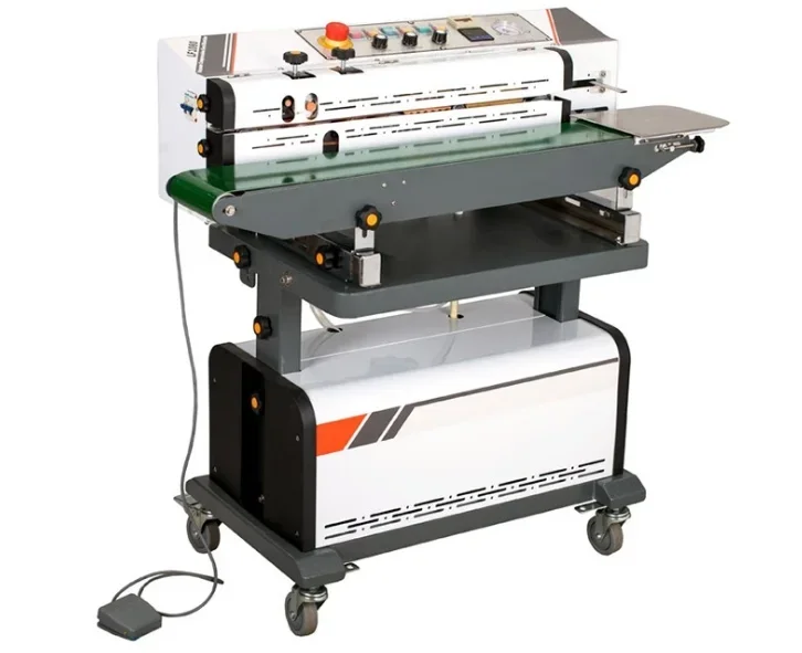 for LF1080 Continuous Vacuum Sealing Machine Air Suction Band Food Aluminum Sealer Automatic Code Printer