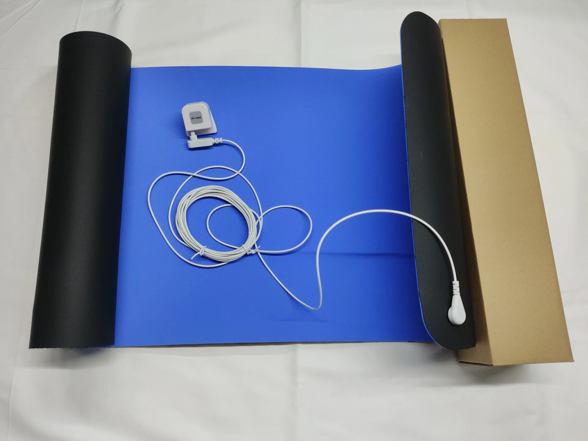 

MAXSHARER Grounding 80*120cm TPE Sponge computer mouse pad Earthing Yoga mat Conductive desk mat sofa mat for Better health