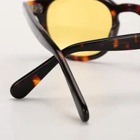 Lemtosh Sunglasses Man Johnny Depp Polarized Sun Glasses Woman Luxury Brand Vintage Acetate Frame Driver's Shade - Image 3
