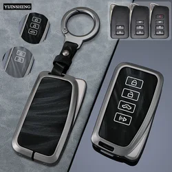 2 3 4 Buttons Metal + PU Leather Car Key Case Cover For Lexus NX IS RX ES GX LX LS UX GS 200 260 300 350 NX200 NX300 RX350 ES300