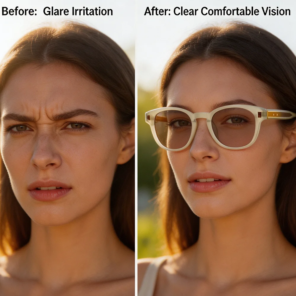 HBK Vintage Men Sunglasses Trendy Fashion Retro Brand Design Sun Glasses Cellulose Propionate Temple Tips Rectangle Travel Party