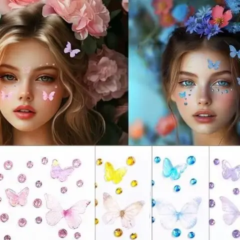 1 Sheet Elf Butterf…