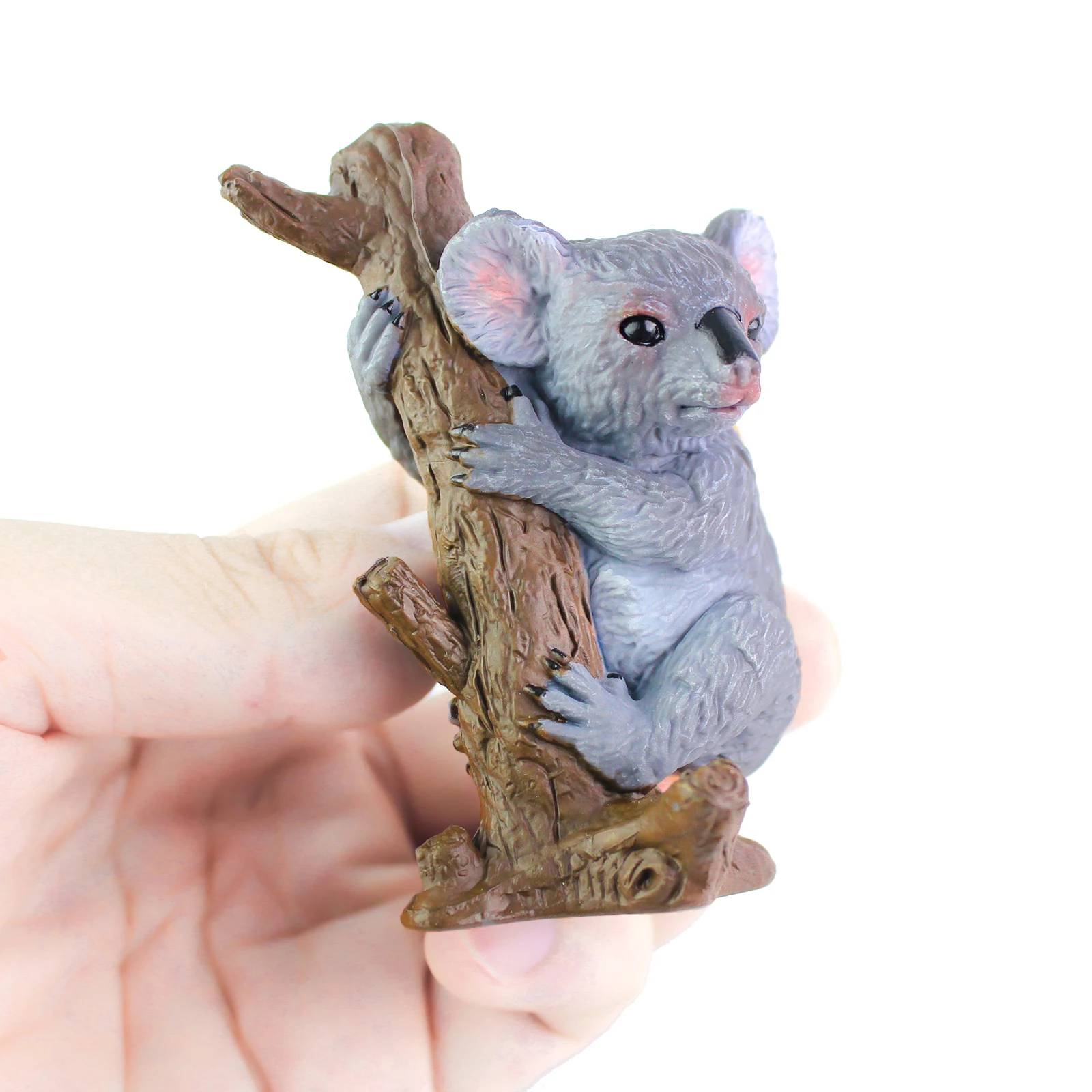 Realistyczna figurka koali australijskiej, dzikiego zwierzęcia - kolekcjonerski model z PVC dla dzieci i dorosłych.